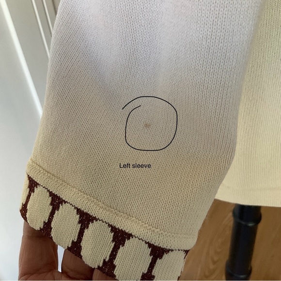 St. John Collection by Marie Gray Knit Cardigan Cream Size 10 - Picture 16 of 16